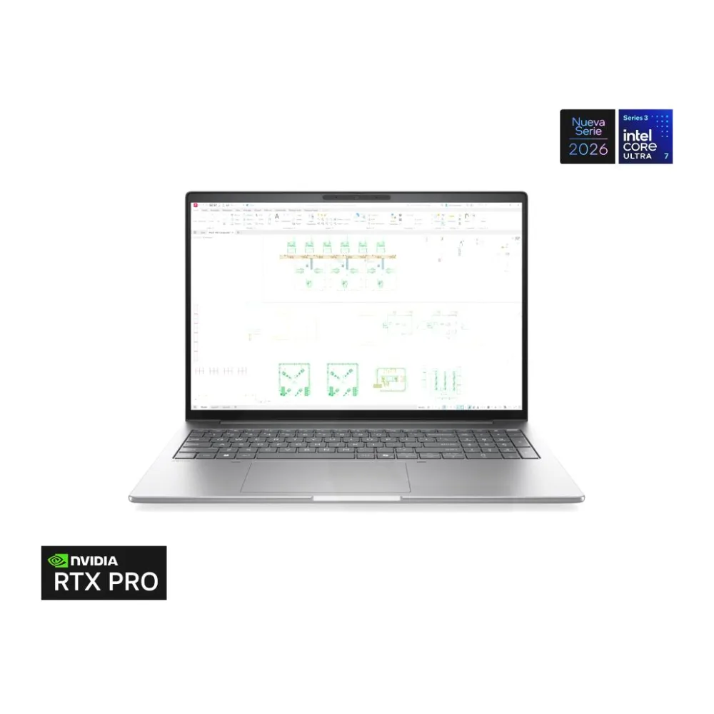 Notebook Zbook 8 G2I 14" Intel Ultra 7 366H 48GB Ram 1TB Ssd Windows 11 Pro HP