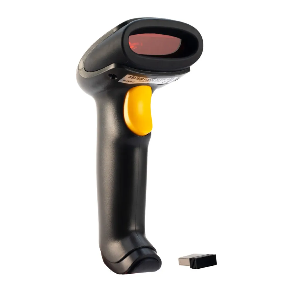 One 8-RAY Wireless Lector de Código de Barra Inalámbrico Laser 1D