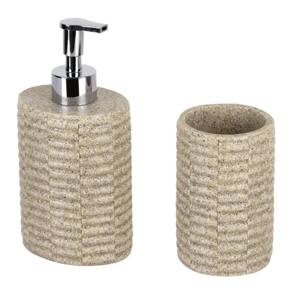 Pack 2 Dispensador + Vaso Fusion Just Home Collection