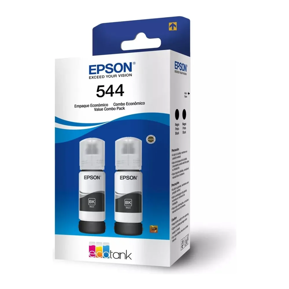Pack 2 Tintas Epson Negro T544120