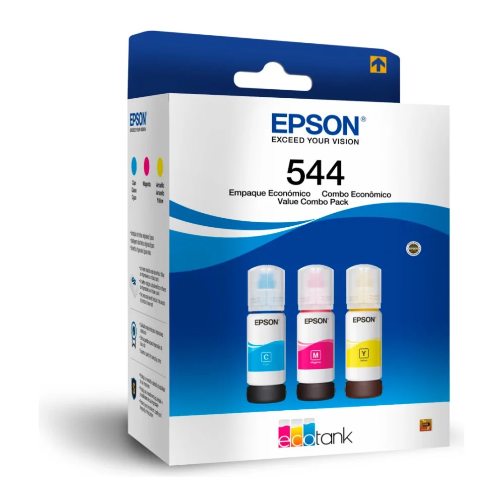Pack 3 Tintas Epson T544 Colores