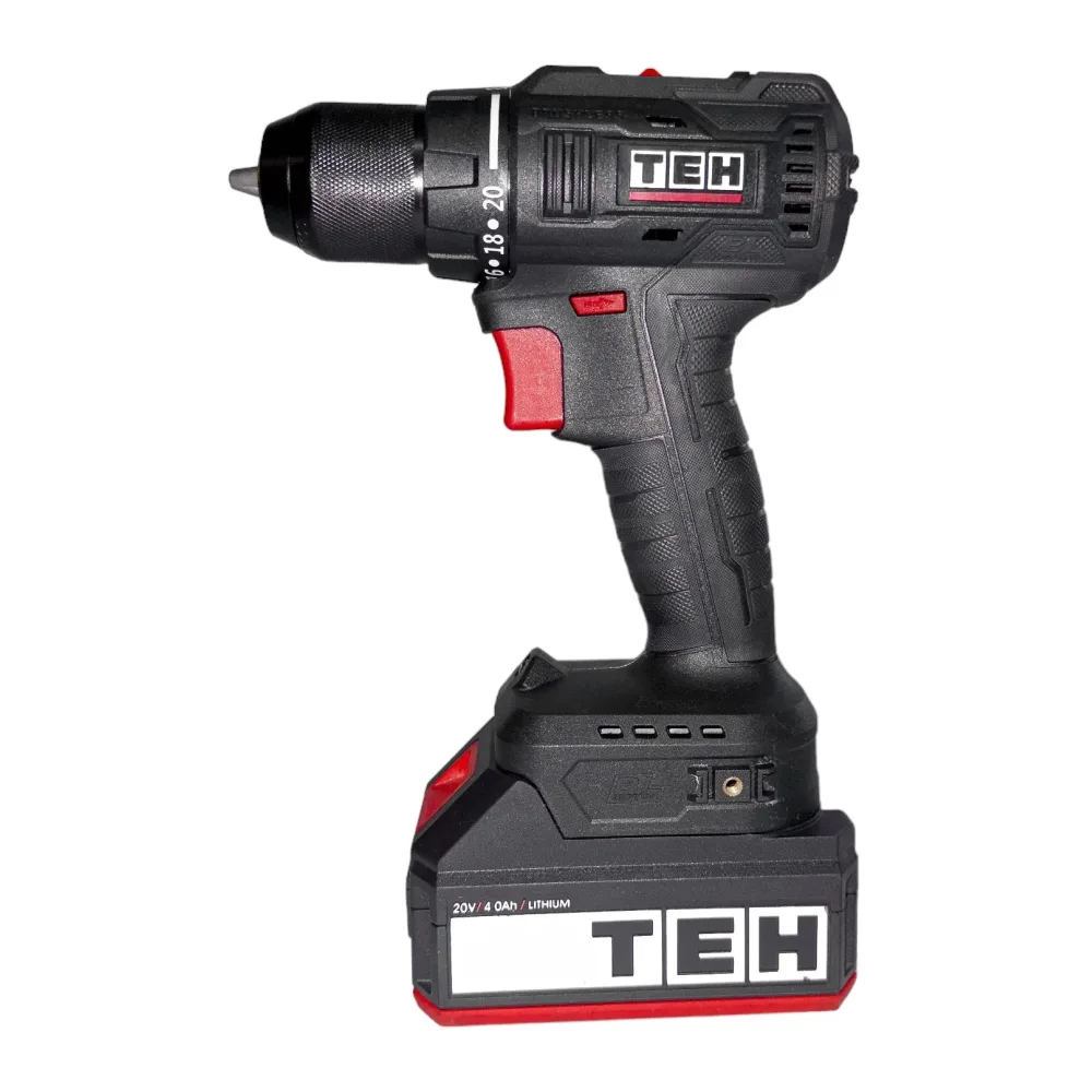 Pack Taladro Inalambrico 50NM 20V + Herramienta Multiproposito + Bolso de Transporte Tehtools