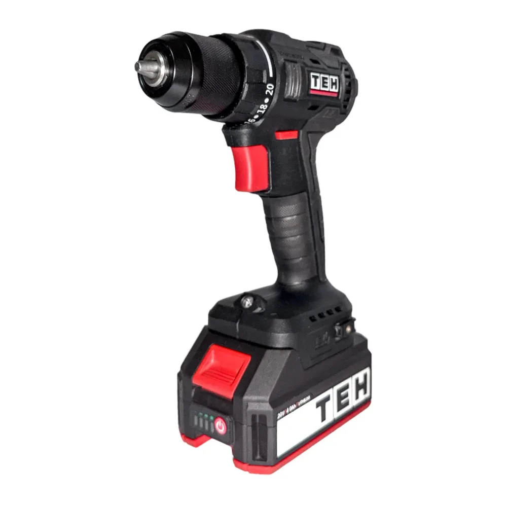Pack Taladro Martillo Perforador + Taladro Inalambrico 50NM + Bolso Tehtools