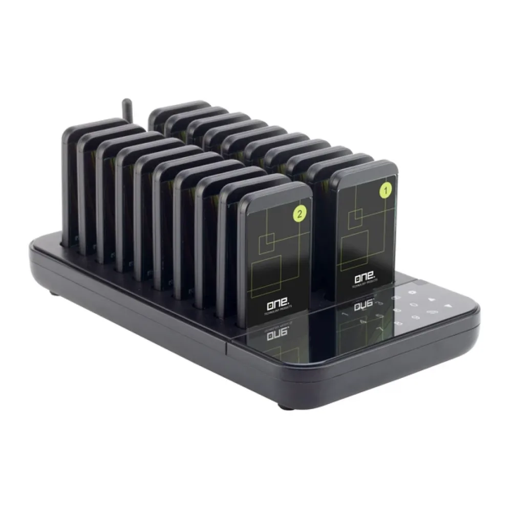 Pager One K30B Sistema de Llamado Clientes en Espera 20 Dispositivos