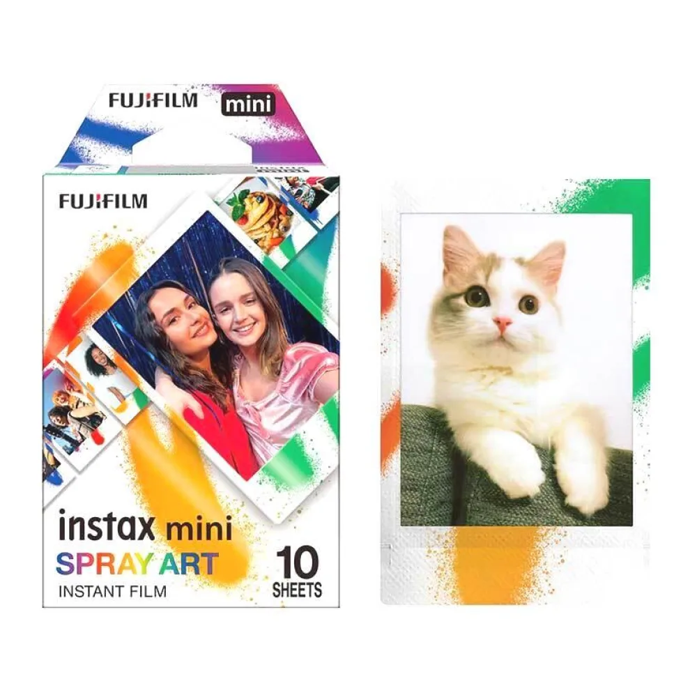 Papel Fotográfico Instax Mini 10/PK Spay Art Fujifilm