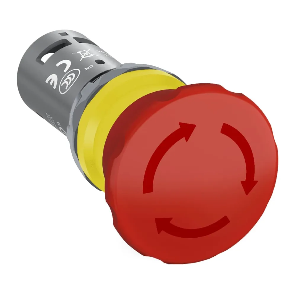 Parada Emergencia Compacto 40MM Girar 2N 4861685 Abb