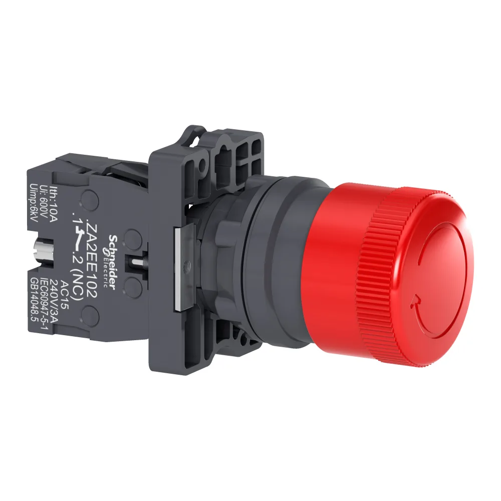 Parada Emergencia Rojo 30MM 1NC Girar P/desenclavar 2758759 Schneider Electric