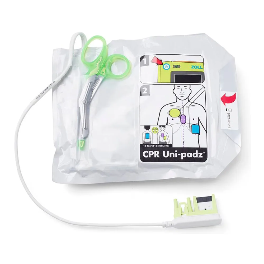 Parche Aed 3 Uni-padz Adulto/pediatrico Zoll