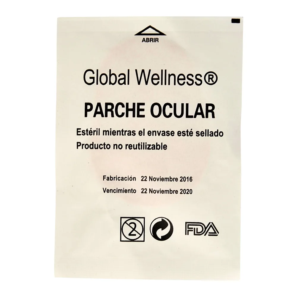 Parche Ocular Color Piel Adhesivo