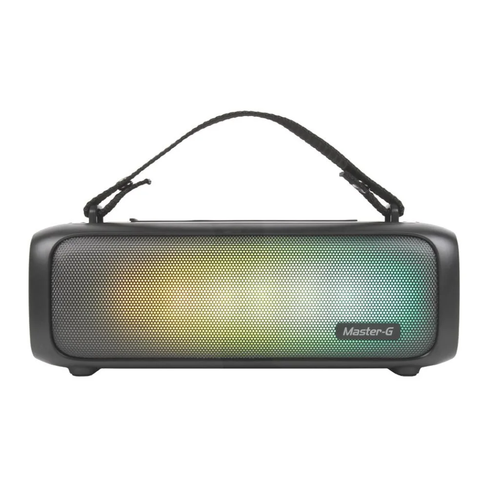 Parlante Portatil Mggboom Negro 2 X2" Led Rgb Master G