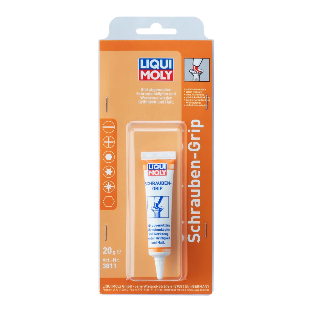 Pasta para Ayudar a Quitar Tornillos Rodados Schrauben Grip 20 Gr Liqui Moly