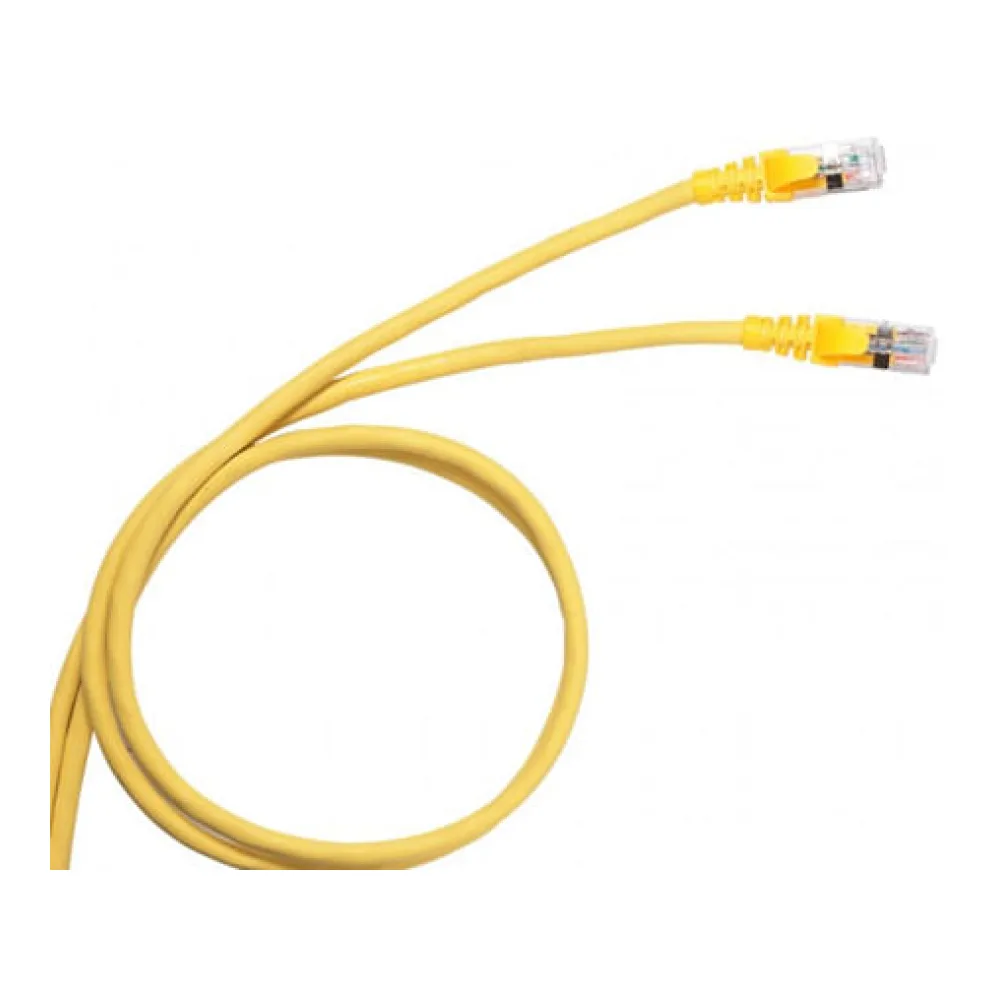 Patch Cord/user Cord CAT6A Utp Amar. 2M 5188304 Legrand