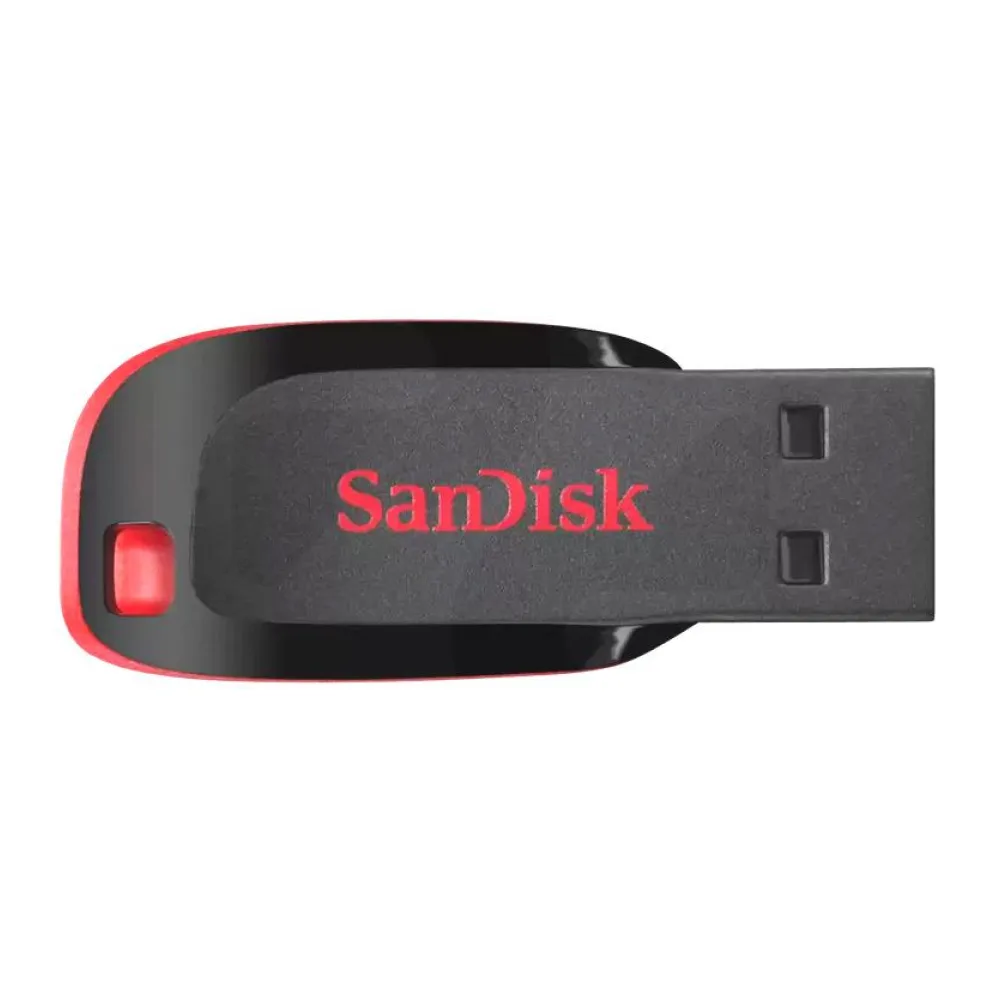 Pendrive 128GB Usb Cruzer Blade Rojo Sandisk