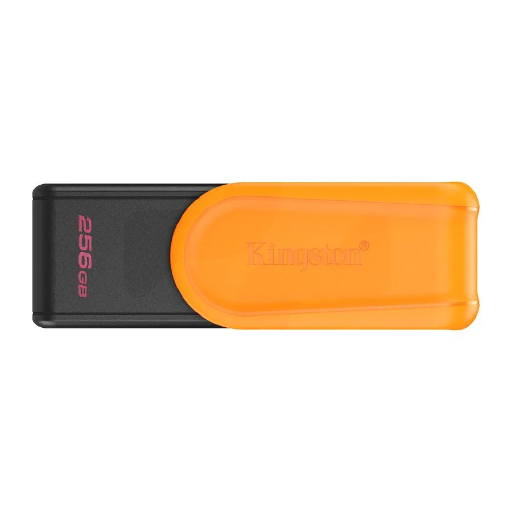 Pendrive 256GB Usb 3.2 Gen 1 Datatraveler Exodia S Naranjo Negro Kingston