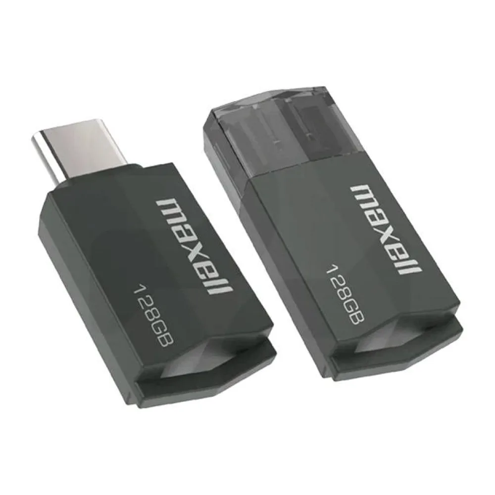 Pendrive Tipo C Negro 128GB 3.2 Maxell