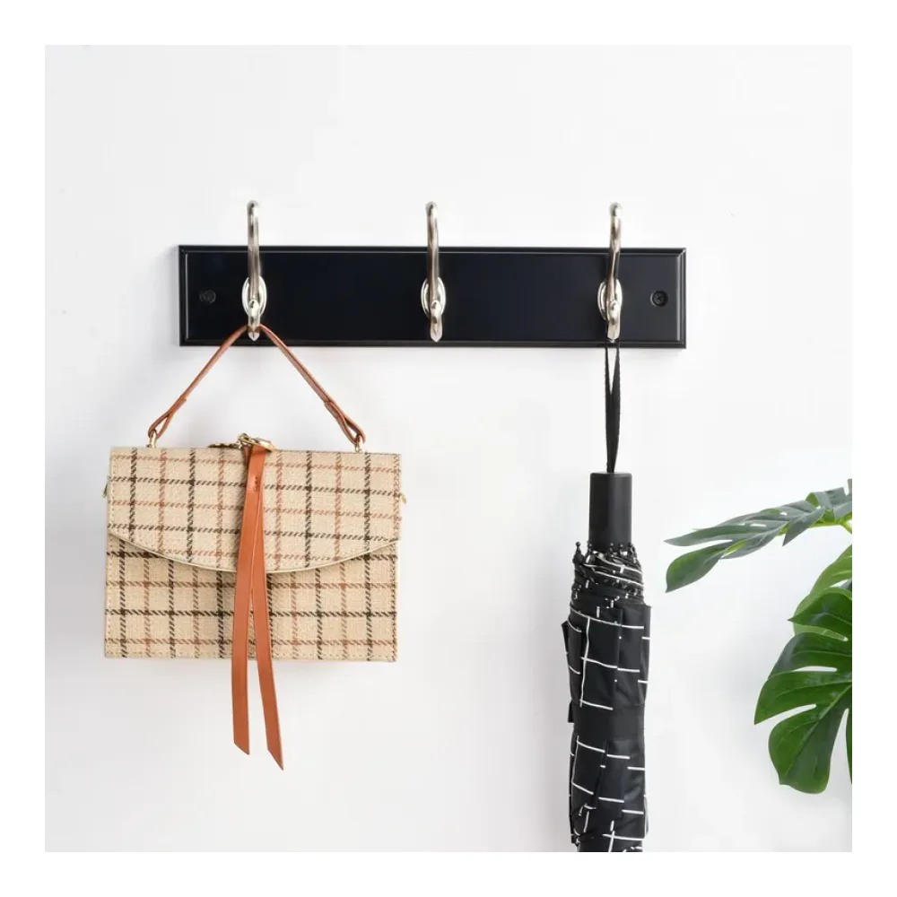 Perchero 6 Perchas Zinc Negro Just Home Collection