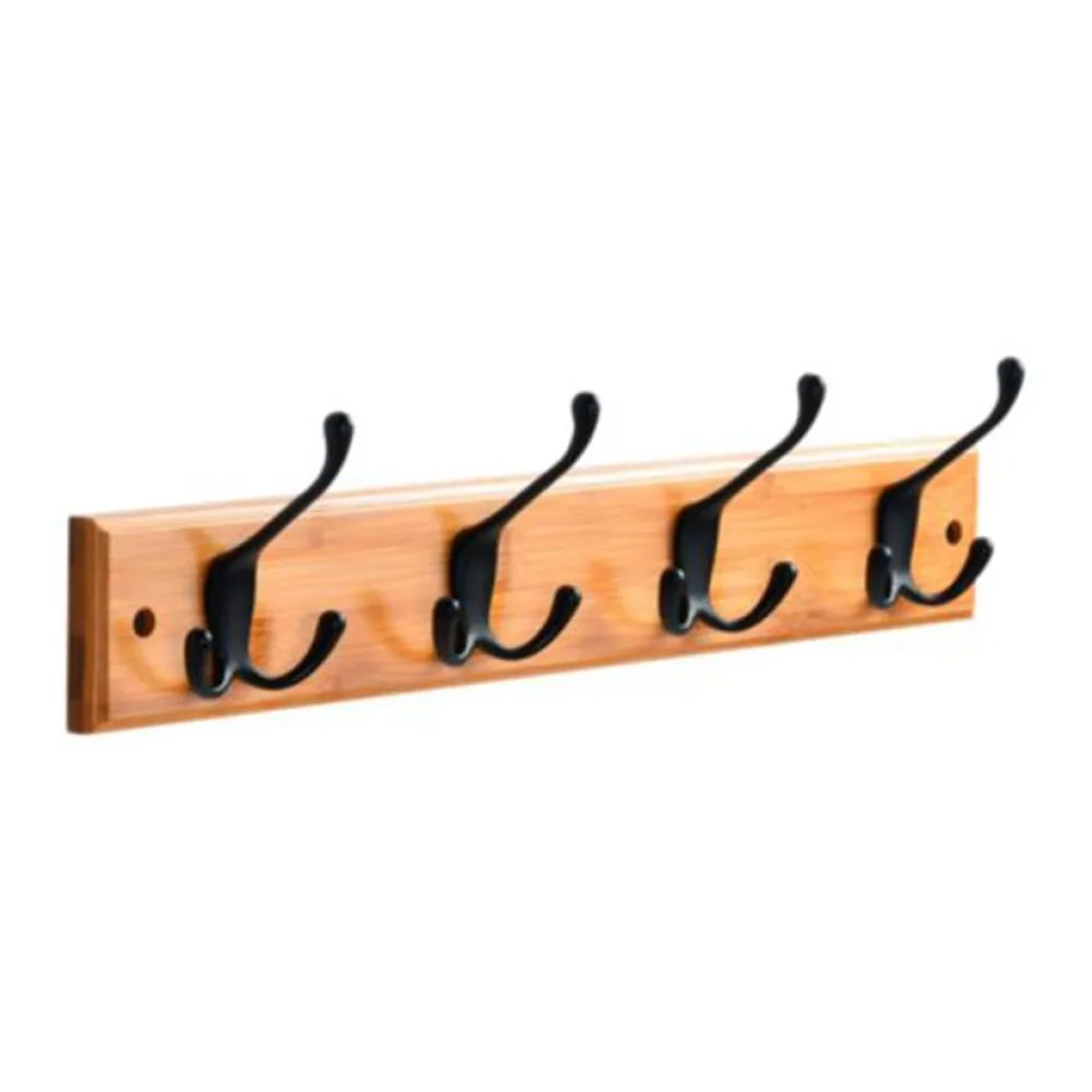 Perchero Par Doble Zinc Negro/café Just Home Collection
