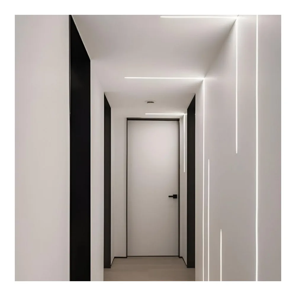 Perfil Aluminio Frosty Plateado 1M Dairu
