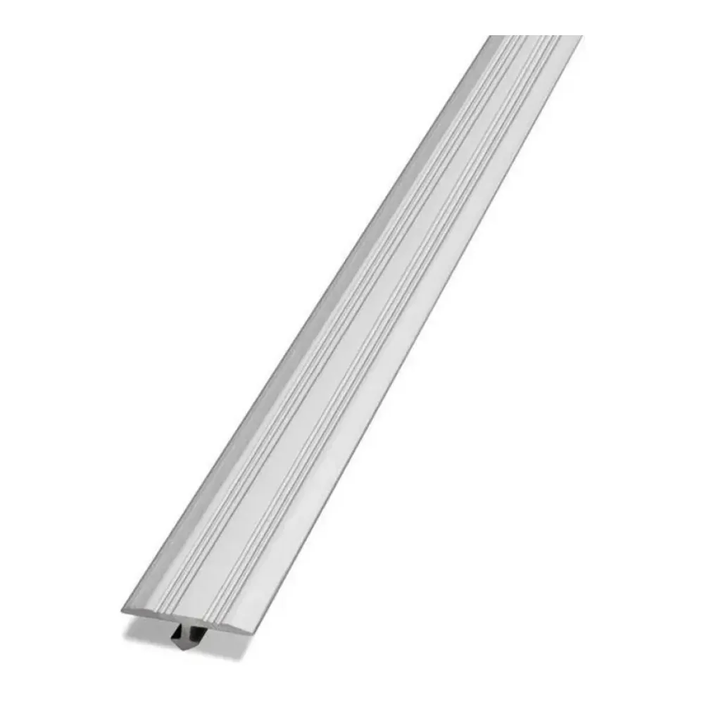 Perfil T Aluminio 14 Mm Cromo Mate Atrim