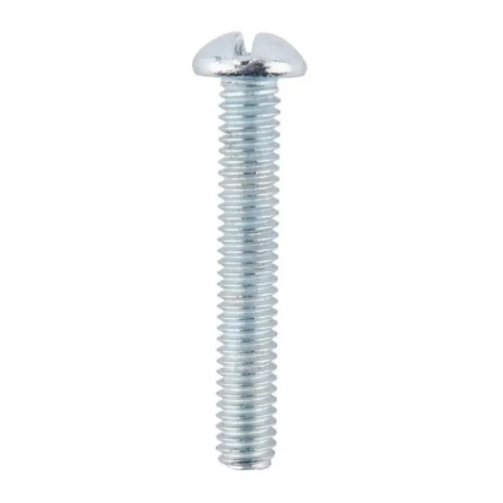 Perno Cocina Cabeza Redonda 1/4 X 2" sin Tuerca Un.