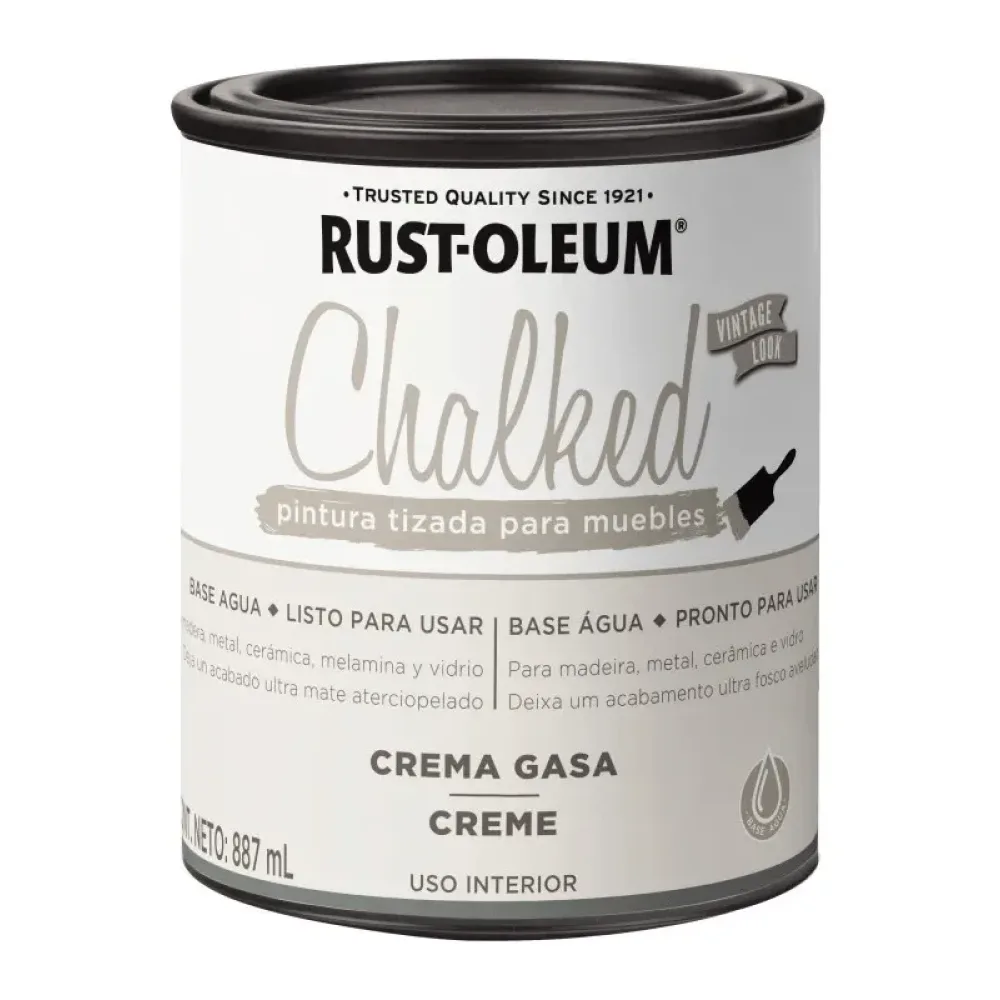 Pint. Rust-ol. Tizada Brocha Crema Gasa 0.887LT Rust-oleum