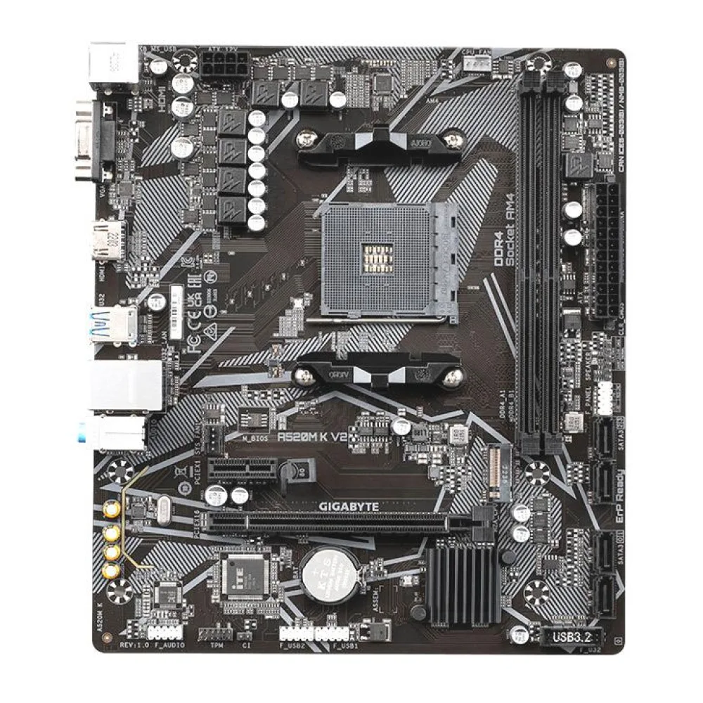 Placa Madre Amd A520M K V2(AM4) Gigabyte