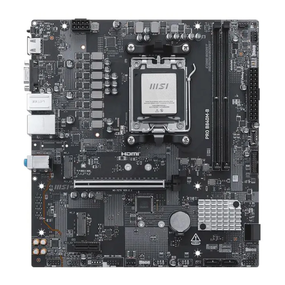 Placa Madre Amd Pro B840M-B (SAM5) Msi