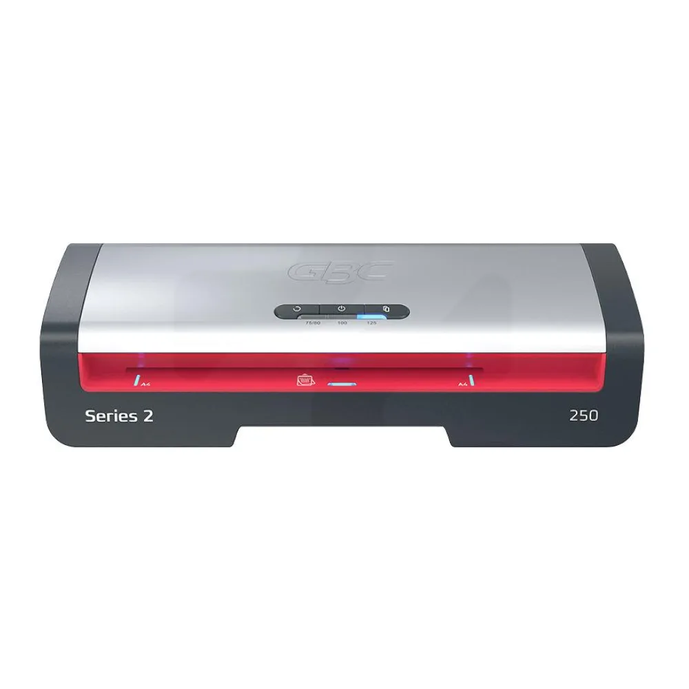 Plastificadora de Papeles A4 250 Office Negro/rojo Gbc