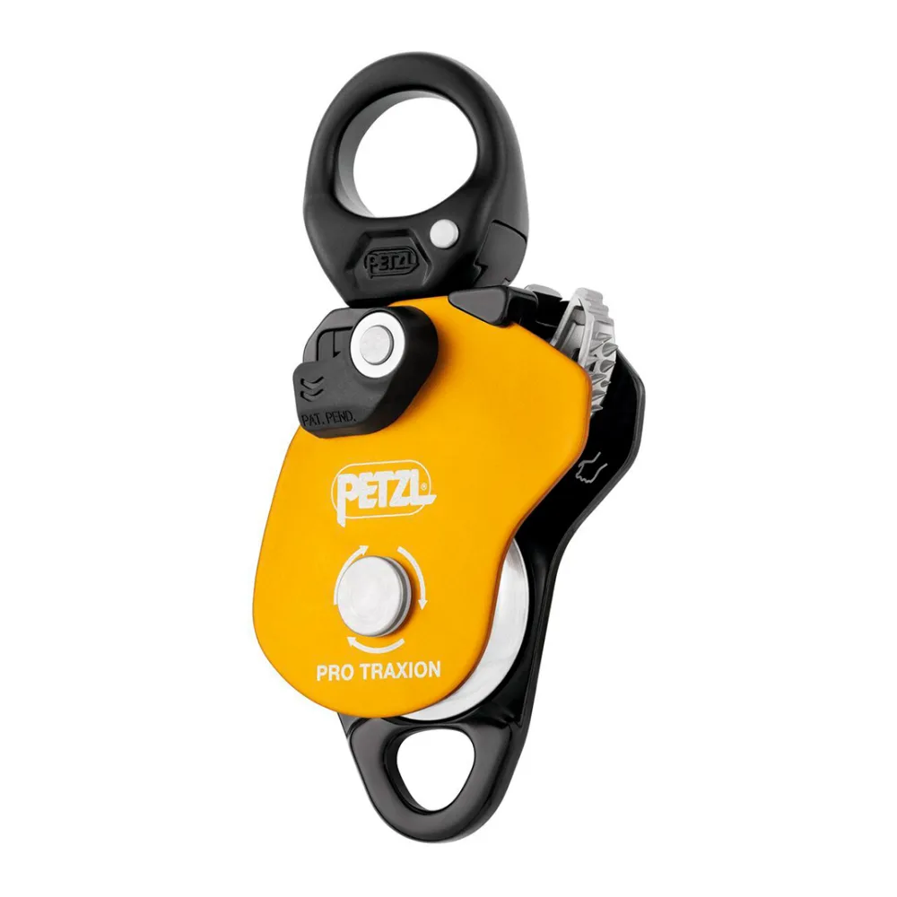 Polea Rescate Bloqueadora Pro Traxion Petzl