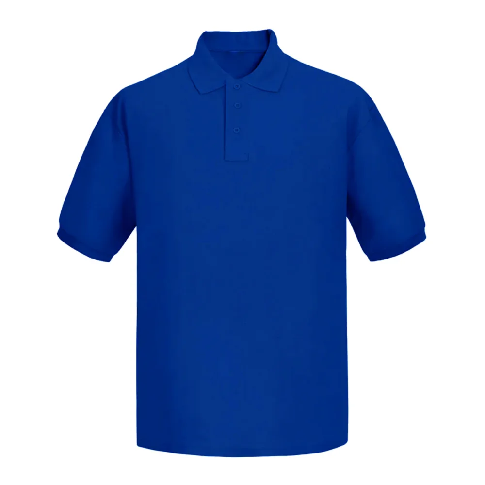 Polera Piqué Azul Rey Manga Corta Geolite