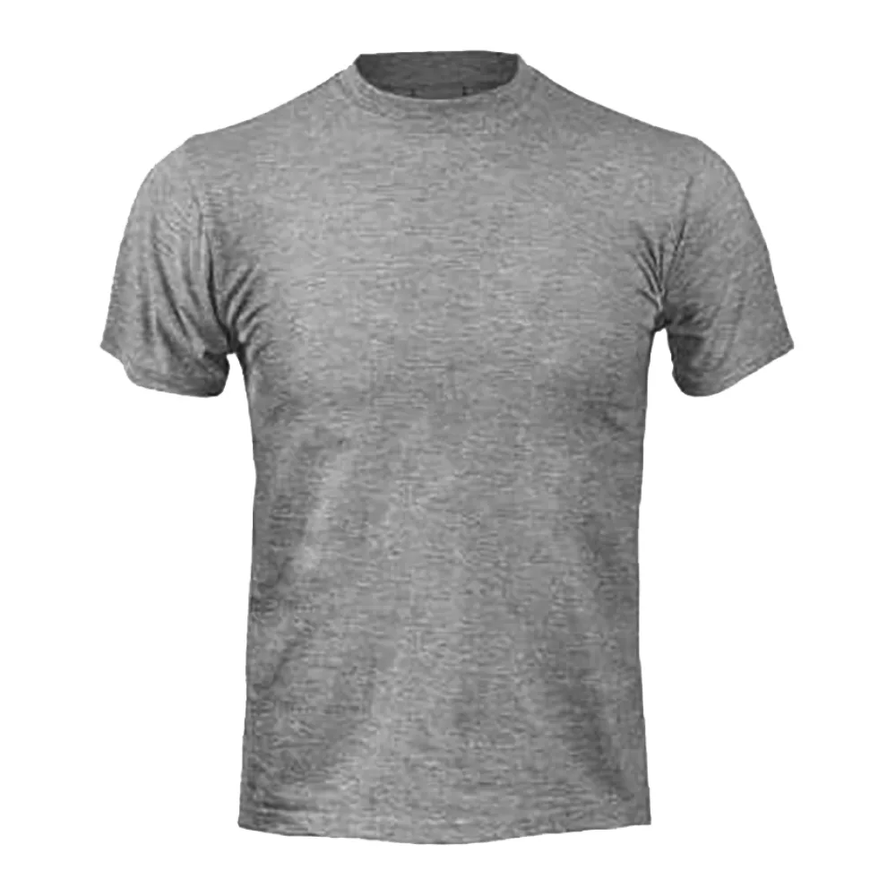 Polera Polo Geolite Manga Corta Gris