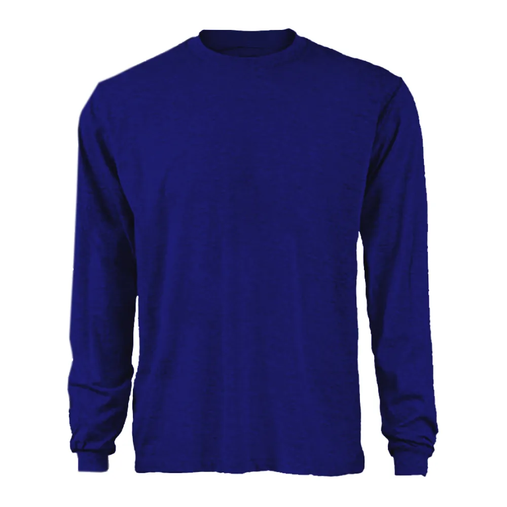 Polera Polo Geolite Manga Larga Azul