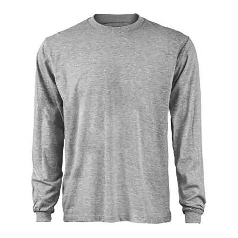 Polera Polo Geolite Manga Larga Gris