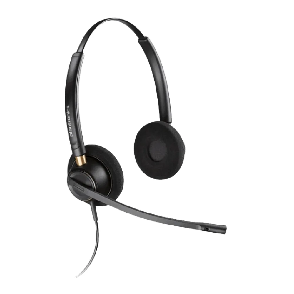 Poly Encorepro HW520 Headset Biaural Sobre-oreja Negro