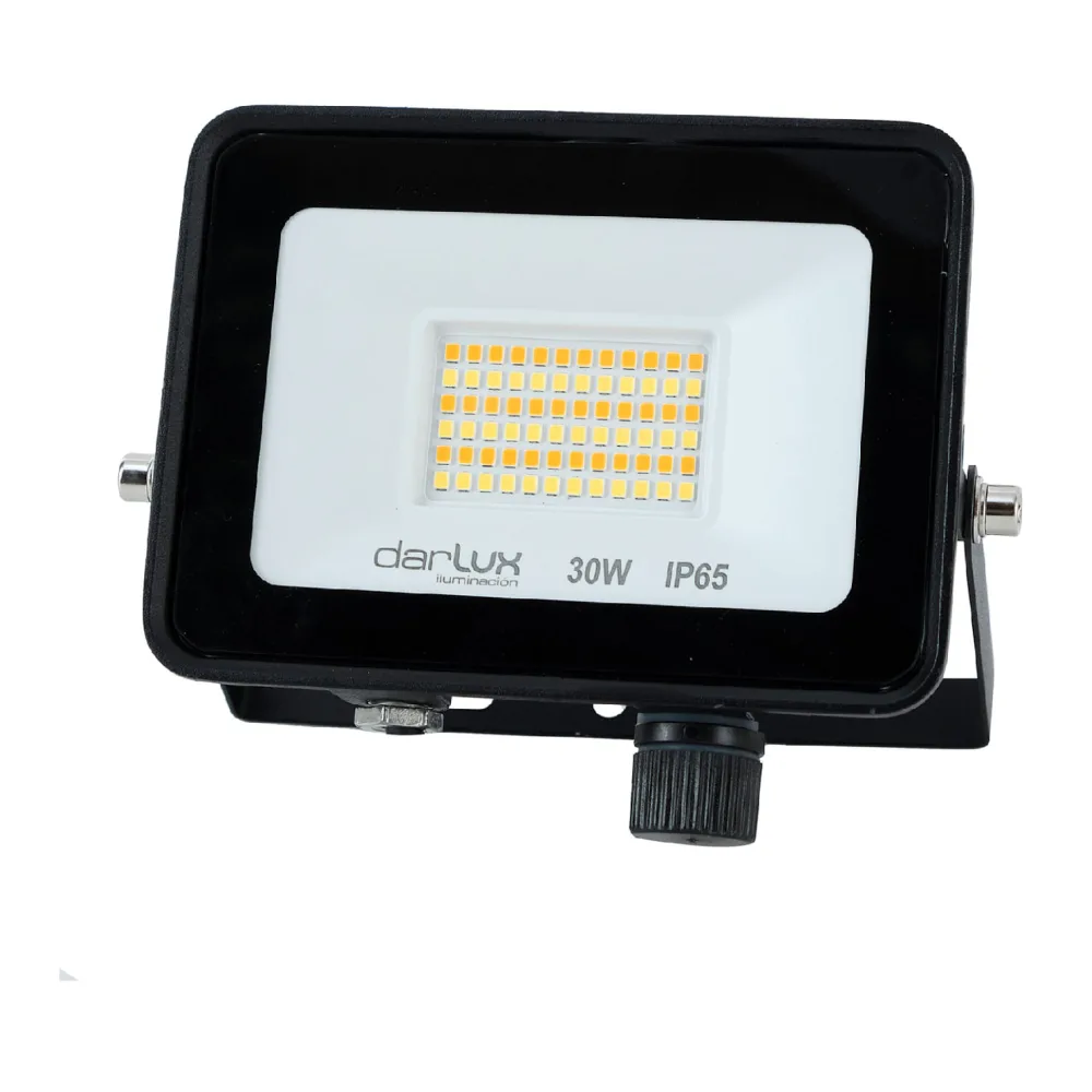 Proyector de Area Led 30W IP65 3 Cct 2,2K -3,5 K -5K Negro 278627025 Darlux