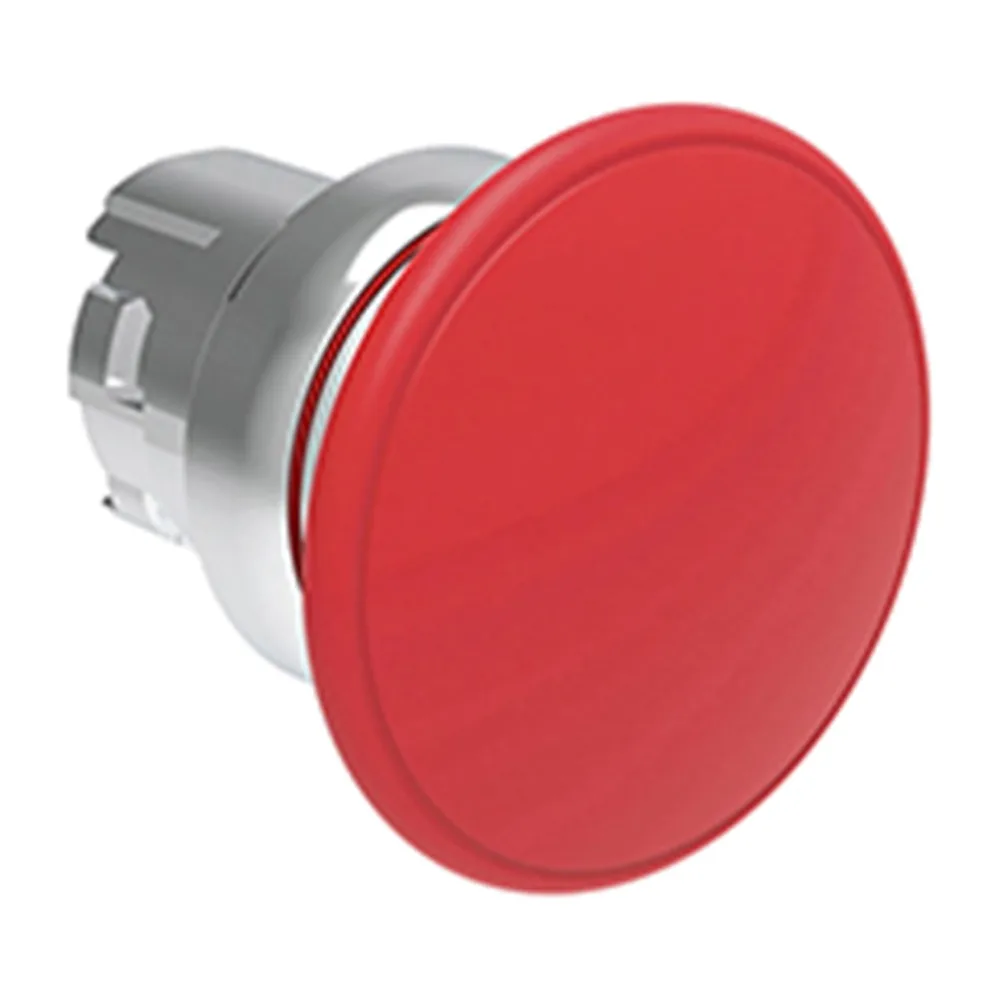 Pulsador Emergencia de Impulso Rojo (cabezal 40MM), 22MM, Metalico 2481272 Lovato