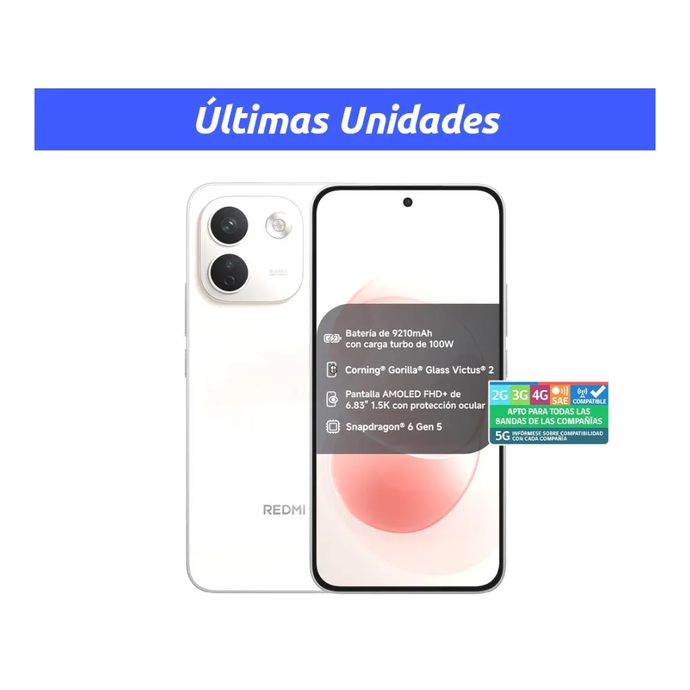 Redmi Note 17 Pro Max 256GB/8GB 5G Liberado Xiaomi