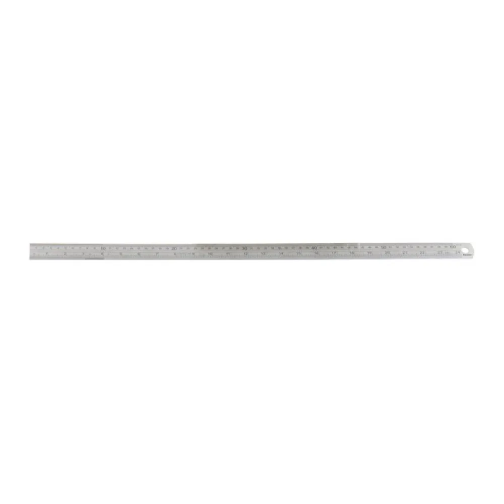 Regla 60 Cm Acero Inoxidable Bauker