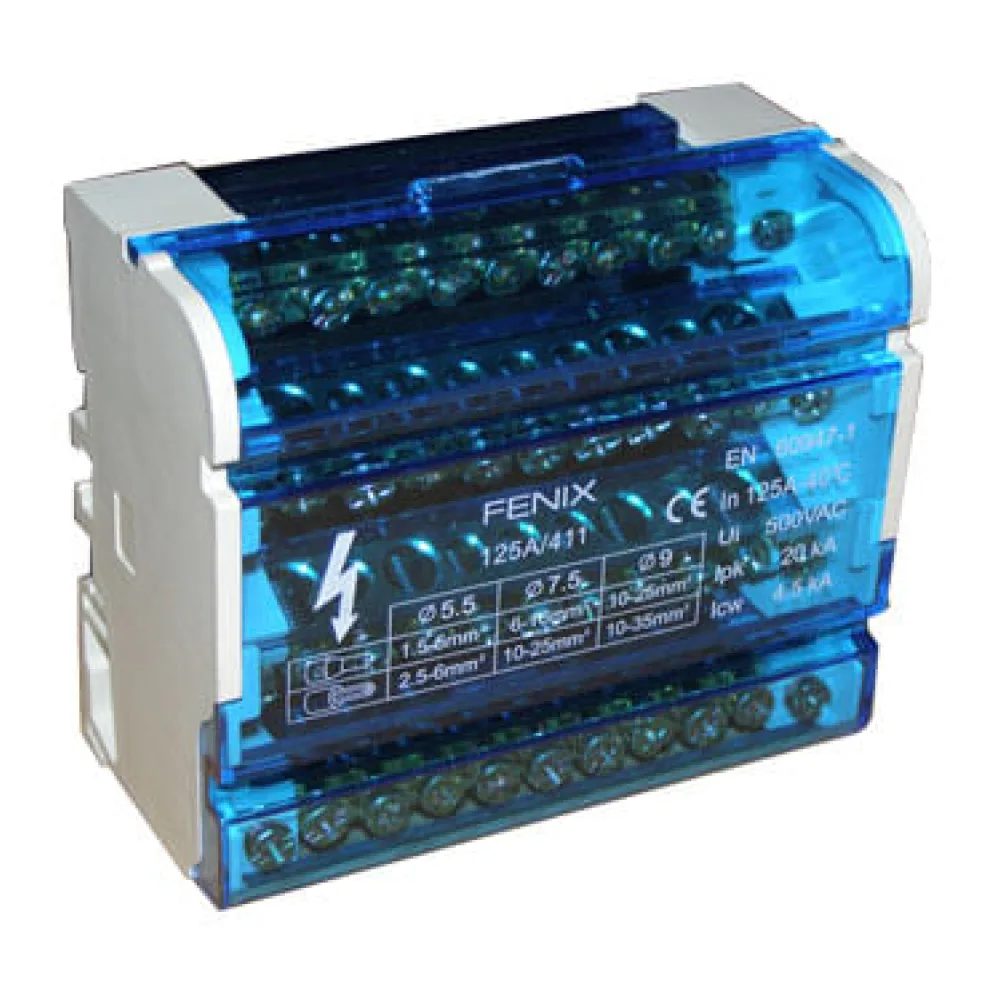Repartidor Modular Tetrapolar 125A 11P 6853234 Fnx