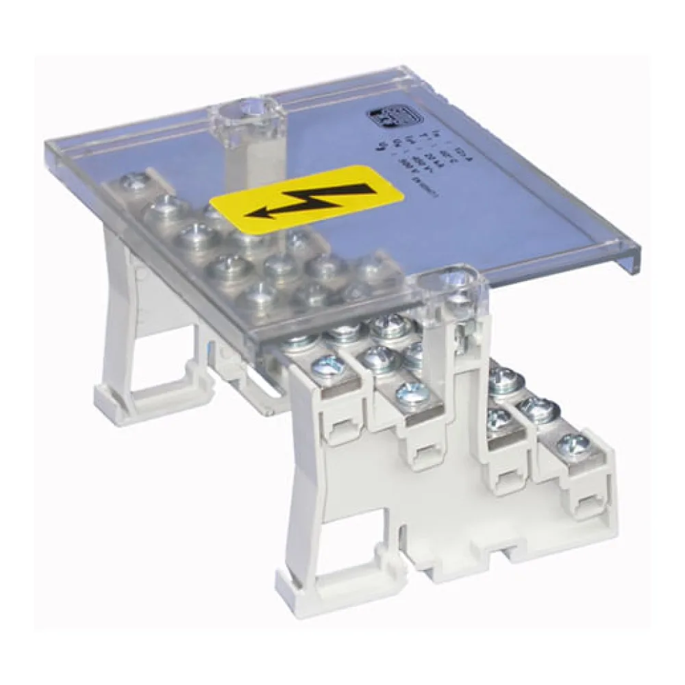Repartidor Tetrapolar para Conectores Tipo Arana y Terminales 125A Saime Sg 683505 Saime