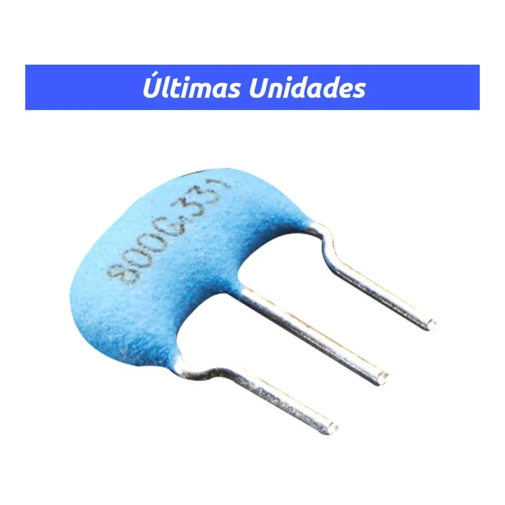 Resonador / Oscilador Cerámico 8 Mhz Pcf Oem