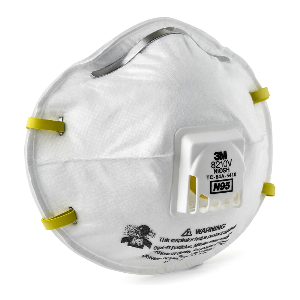 Respirador 3M para Partículas con Válvula Exhalación 8210V, N95