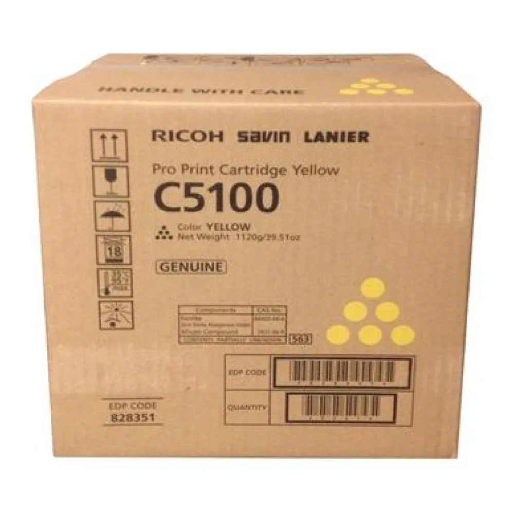 Ricoh Toner C5100 Amarillo 828351
