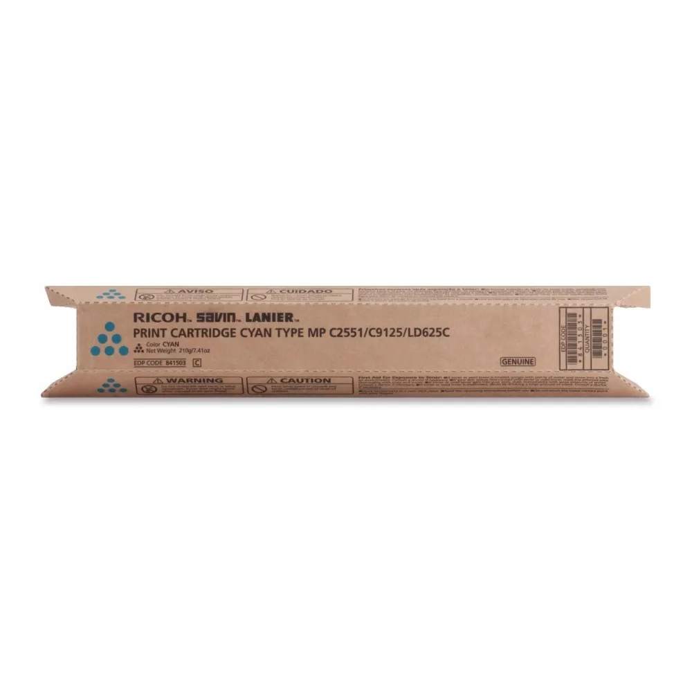 Ricoh Toner Mp C2551/LD625C Cyan 841503