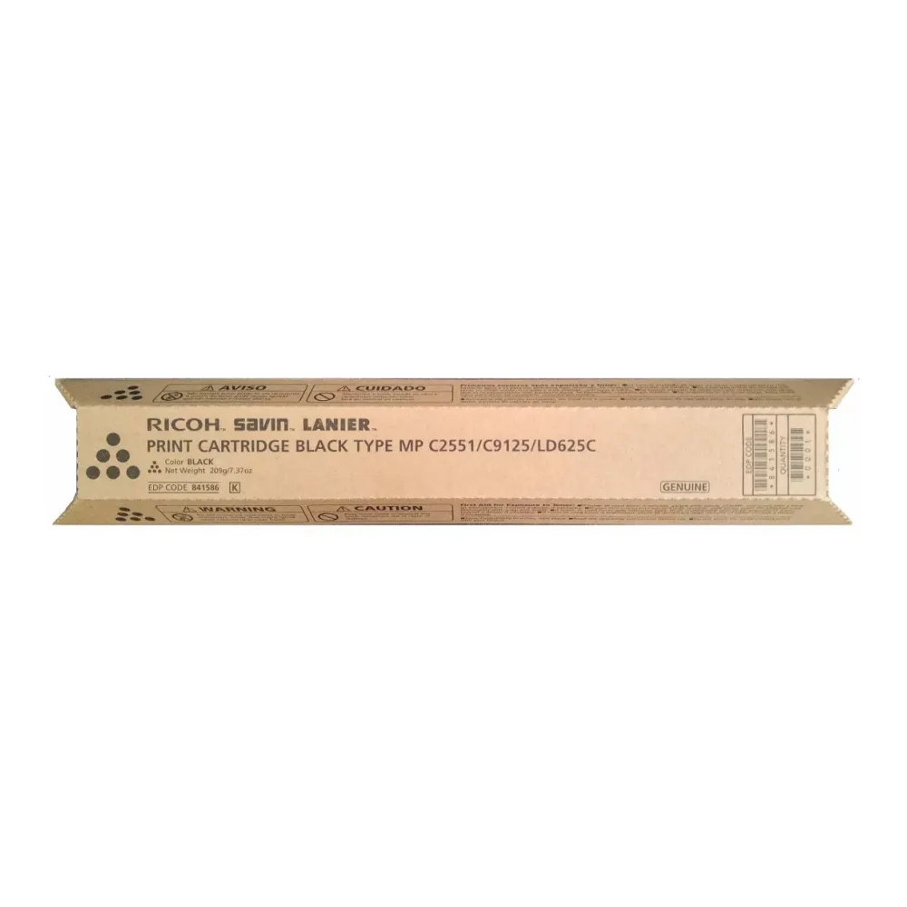 Ricoh Toner Mp C2551/LD625C Negro 841586