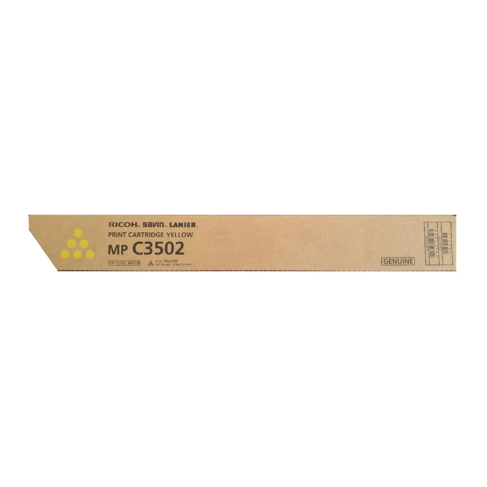 Ricoh Toner Mp C3502 Amarillo 841736