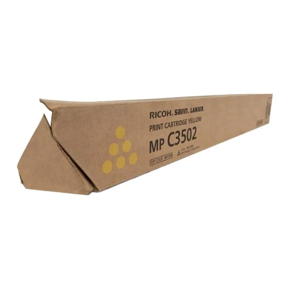 Ricoh Toner Mp C3502 Amarillo 841814