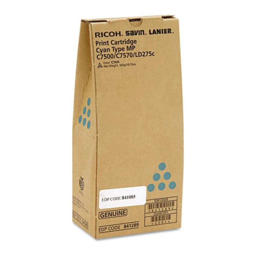 Ricoh Toner Mp C7500A Cyan 841289