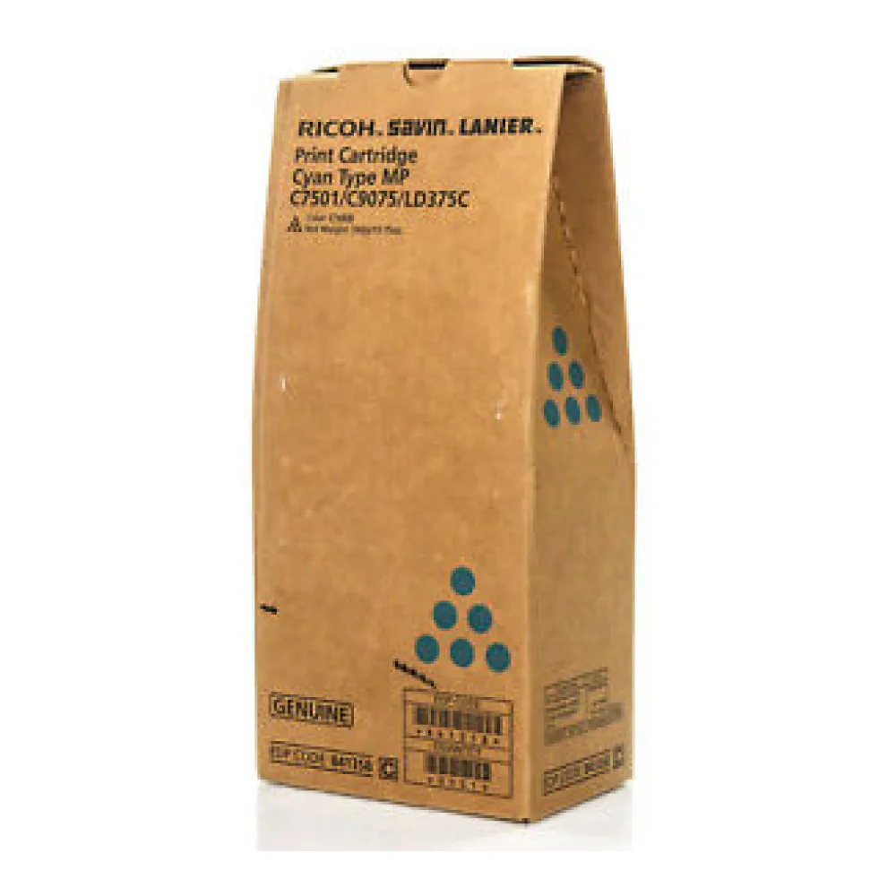 Ricoh Toner Mp C7501/C9075 Cyan 841358