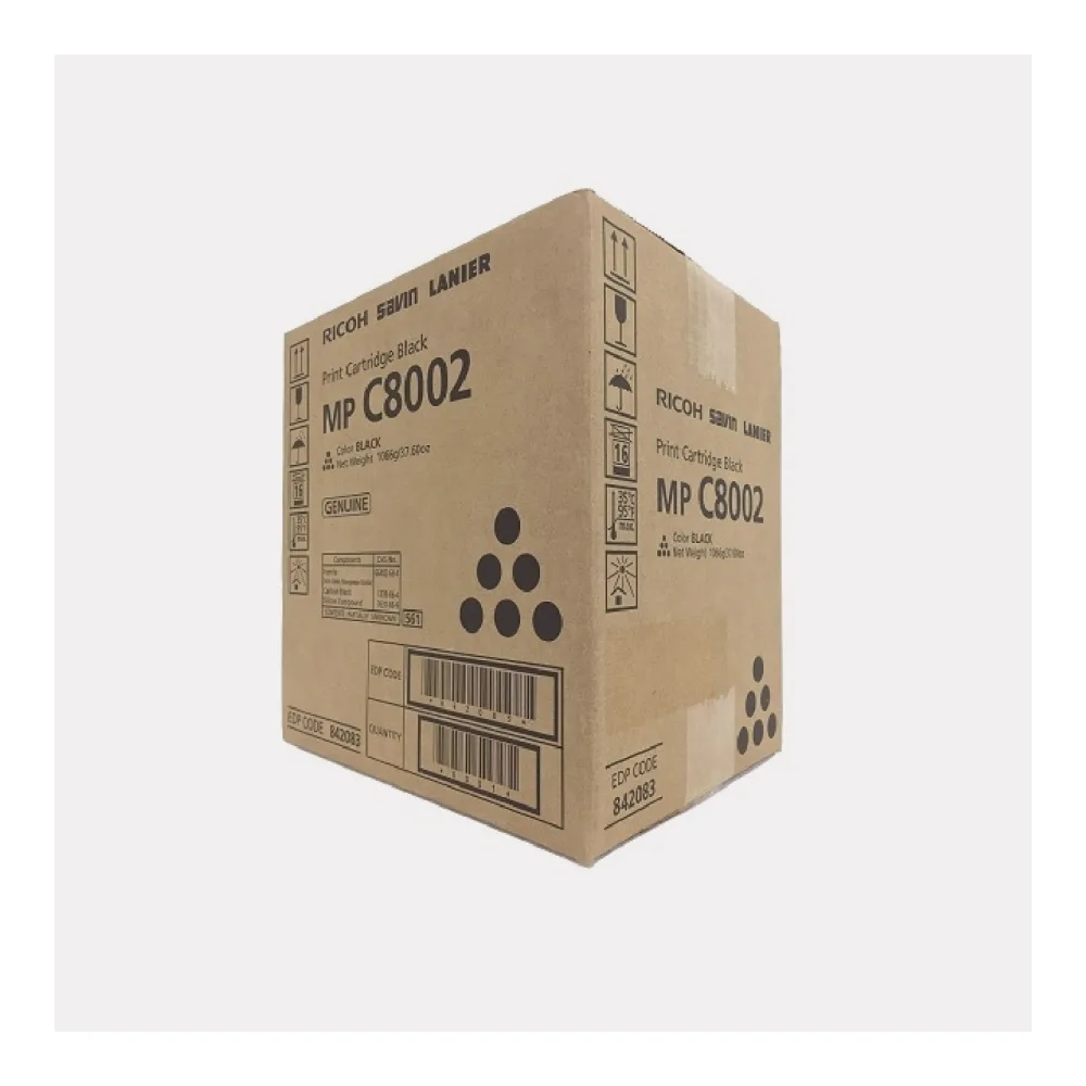 Ricoh Toner Mp C8002 Negro 842083